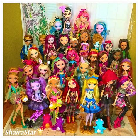 ever after high collection dolls